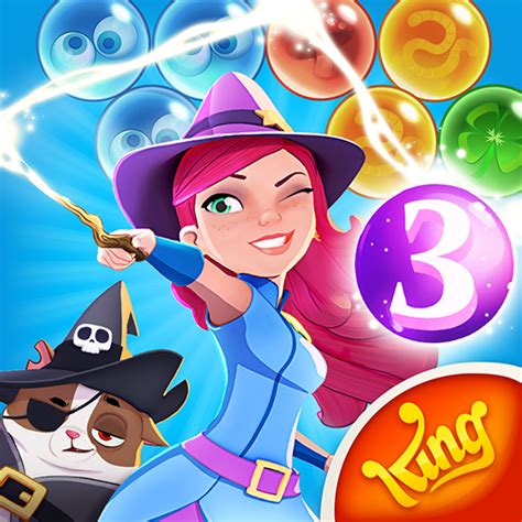 Be Spellbound by the Witch Bubble Smash Game